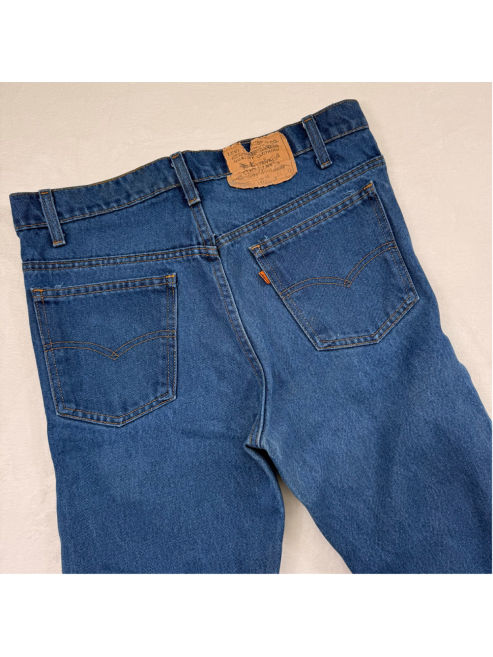 Levi's Vintage 20508 0914 Skinny Jeans Orange Tab Medium Wash